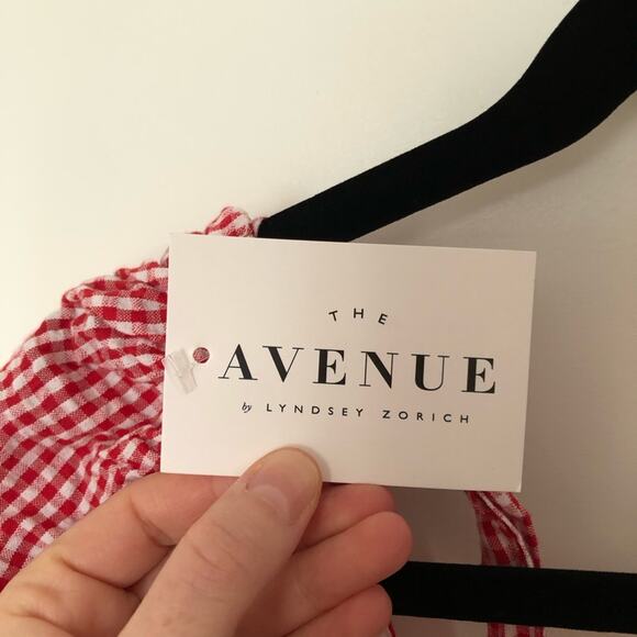 NWT Red Plaid Midi Dress - Picture 10 of 13